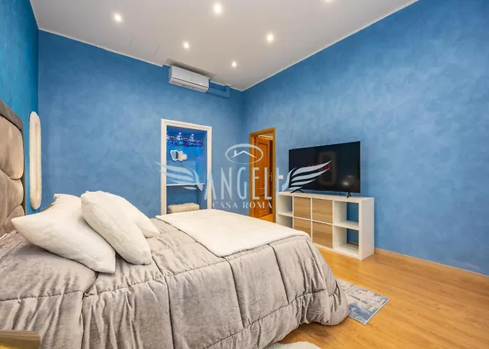 Bluehouse Roma, Ampia Casa Per Gruppi E Famiglie Apartment Rom